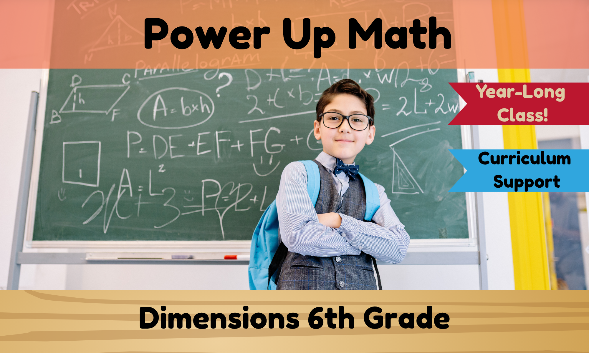 Power Up Math- Dimensions Math 6